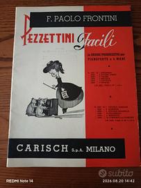 2 SPARTITI MUSICALI PER PIANOFORTE EDIZIONE CARISC