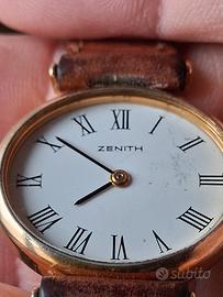 orologio Vintage Placcato Oro Zenith Originale