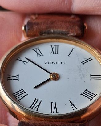 orologio Vintage Placcato Oro Zenith Originale