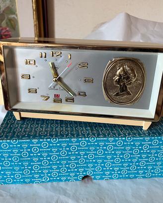 SVEGLIA VINTAGE DIAMOND QUEEN ELISABETH NEW IN BOX