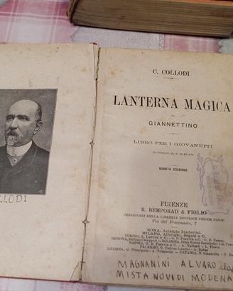 Libro: La lanterna magica di G.Collodi