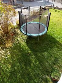 Trampolino elastico, diametro 300 cm