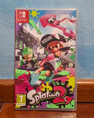 Splatoon 2 Nintendo switch 
