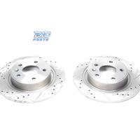 DISCHI FRENO FORATI E SCANALATI PER SMART