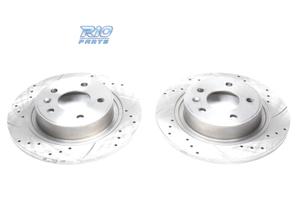 DISCHI FRENO FORATI E SCANALATI PER SMART