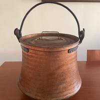 Paiolo antico in rame