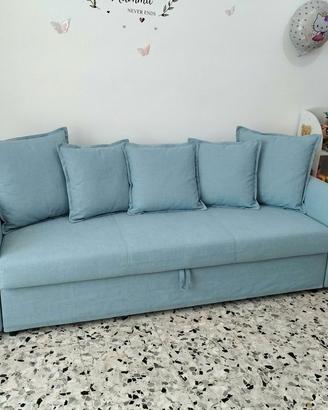 Divano letto 3 posti contenitore IKEA HOLMSUND -