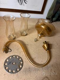 Ricambi lampadario in vetro di Murano