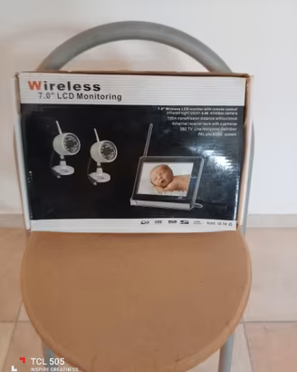 wireless LCD monitor camera 