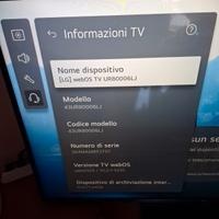 Tv lg ur80006lj 43