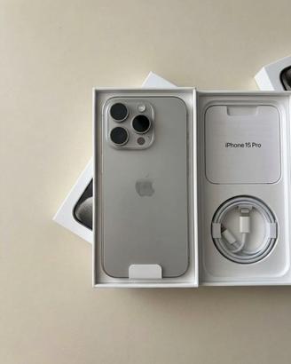iPhone 15 Pro 128 GB Titanio