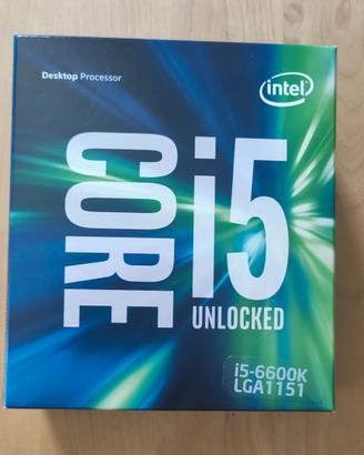 CPU Intel i5 6600k