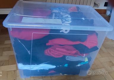 scatola abbigliamento bambino/bambina