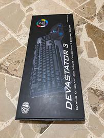 Tastiera e mouse cooler master