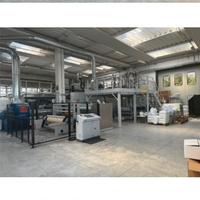 Impianto compl. per la produ. di tessuto non tessu