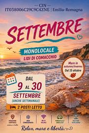 Vacanze fronte mare in Emilia Romagna SETTEMBRE
