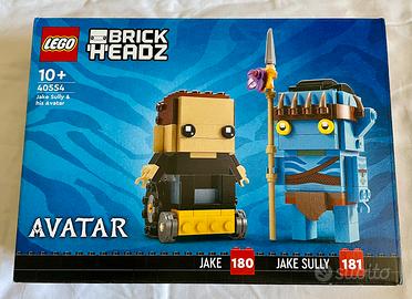 Lego BrickHeadz 40554 - Jake Sully e il suo Avatar