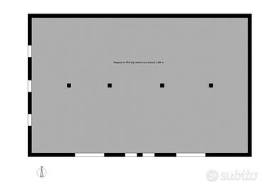 Magazzino 350 mq