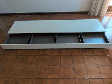 Base con cassettoni 256x60x20h