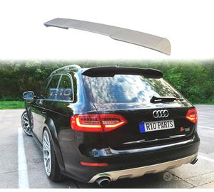 SPOILER ALETTONE AUDI A4 B8 AVANT 07-15 NERO LUCID