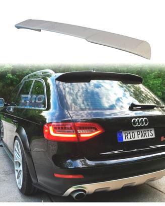 SPOILER ALETTONE AUDI A4 B8 AVANT 07-15 NERO LUCID