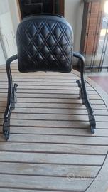 Sissybar Softail originale HD e sella monoposto or