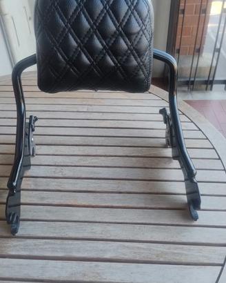Sissybar Softail originale HD e sella monoposto or