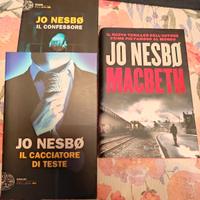 3 libri NOIR.  JO NESBO   