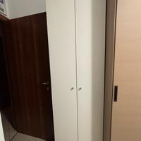 Mobile e mobiletto del bagno bianco