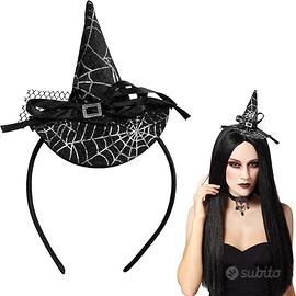 Cerchietto Halloween da Strega per Feste a tema