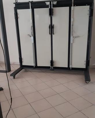 Portone industriale campione da esposizione 