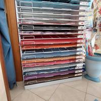 espositore porta cartoncini bristol