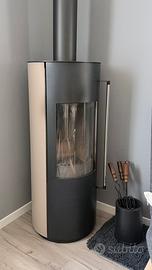 Stufa a legna Supra Lucie 6 kW Flamme Verte