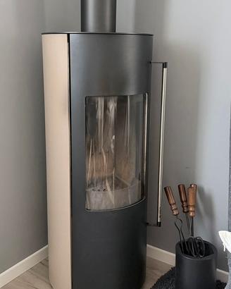 Stufa a legna Supra Lucie 6 kW Flamme Verte