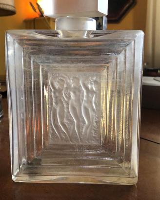 Flacone Lalique Factice Bacchantes Firmato R