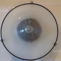 Plafoniera in vetro di murano