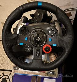 Logitech G29 + Cambio ad H + Box Originale