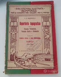 Repertorio topografico Venezia Giulia Bemporad WW1