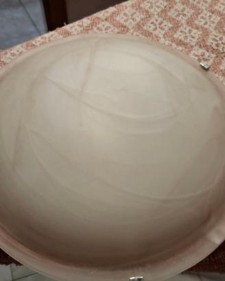 Plafoniera piccola Tinte rosa bianco