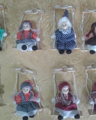 Bambola bamboline di ceramica