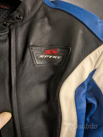 tuta moto spyke 2 pezzi 