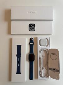 Apple Watch Serie 10 42mm Silver-Denim