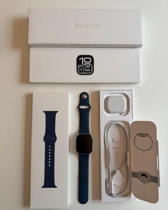 Apple Watch Serie 10 42mm Silver-Denim