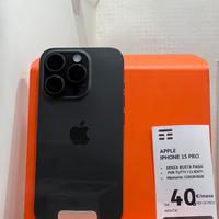 IPHONE 15 PRO 128GB PELLICOLA+COVER IN OMAGGIO