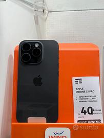 IPHONE 15 PRO 128GB PELLICOLA+COVER IN OMAGGIO