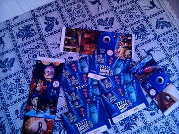 4 figurine pixar Conad movie moments 