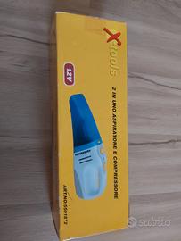 Aspirapolvere per auto e camper X-Tools 2 in 1.