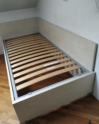 Letto singolo con vano contenitore