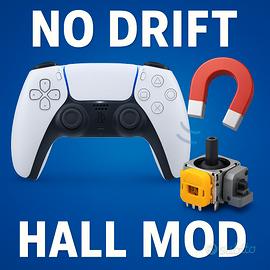 Controller ps5 Dualsense Playstation 5 HALL MOD