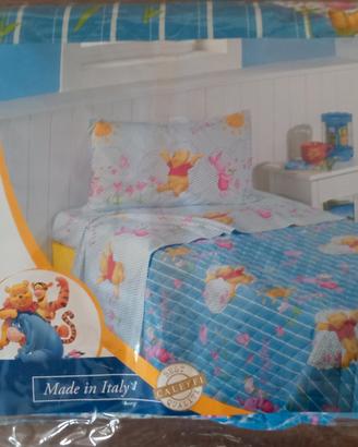 Copriletto cuori Winnie the Pooh  - Caleffi 